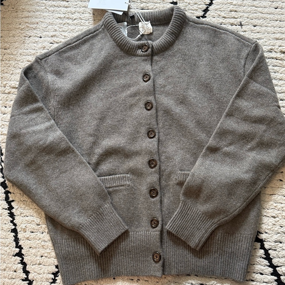Wool cardigan